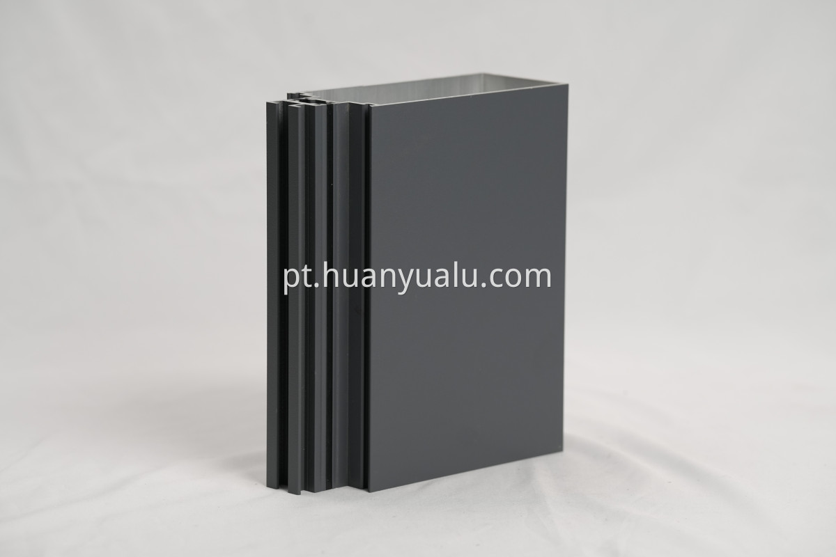 Perfis de parede de cortina estrutural Structural curtain wall profiles